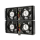 ExtraLink  Wentylator do szaf 19" 230V 350x320x50mm (czarna) - 1323220 - zdjęcie 2